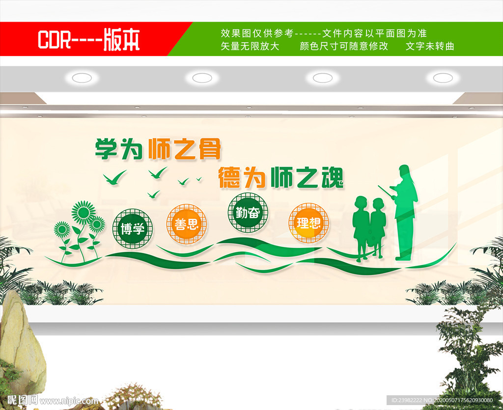 教师办公室文化墙