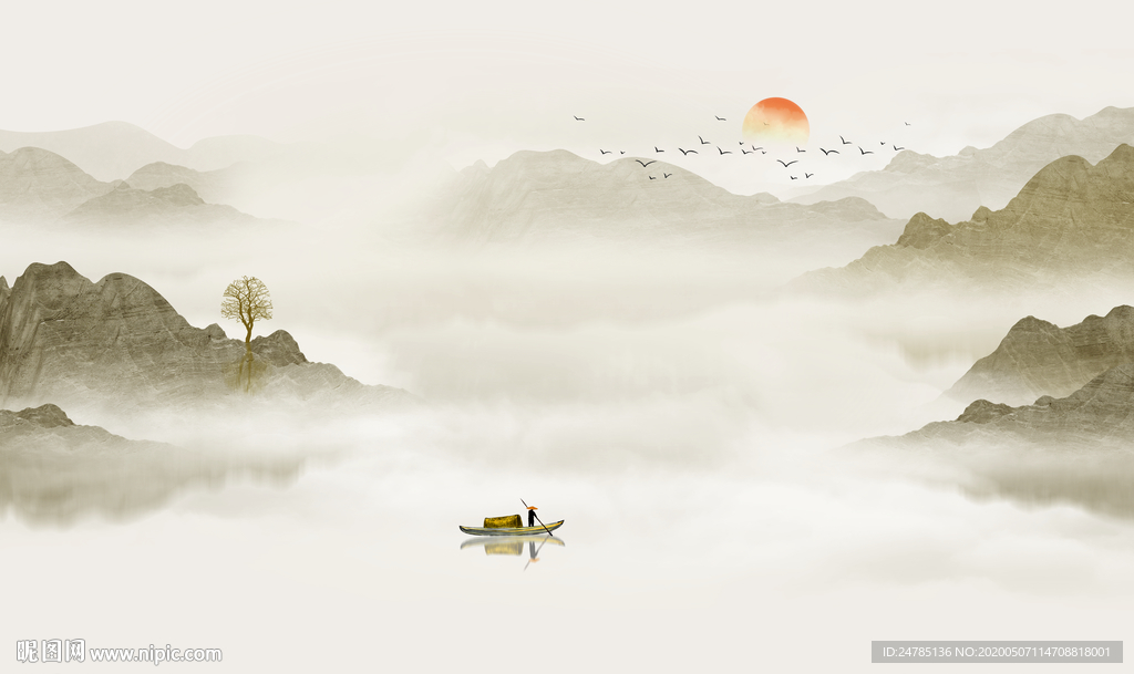 山水画