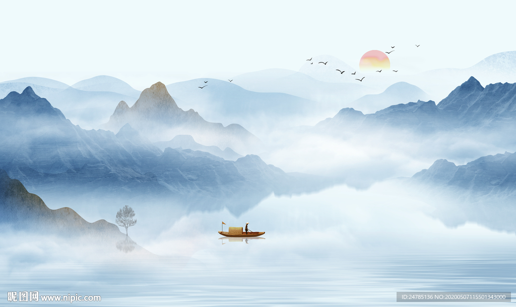 山水画