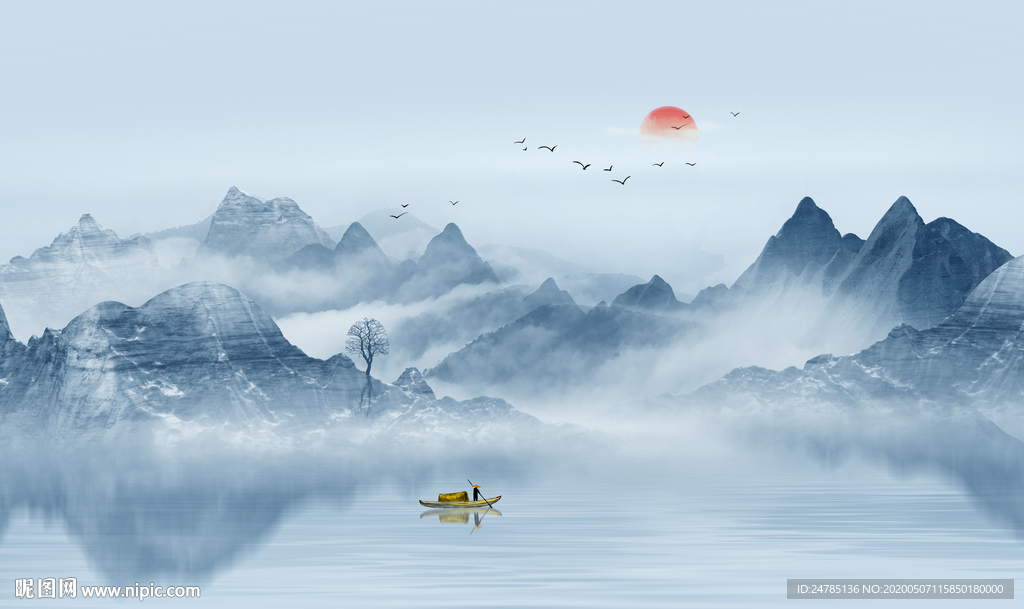 山水画