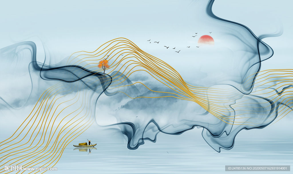 山水画