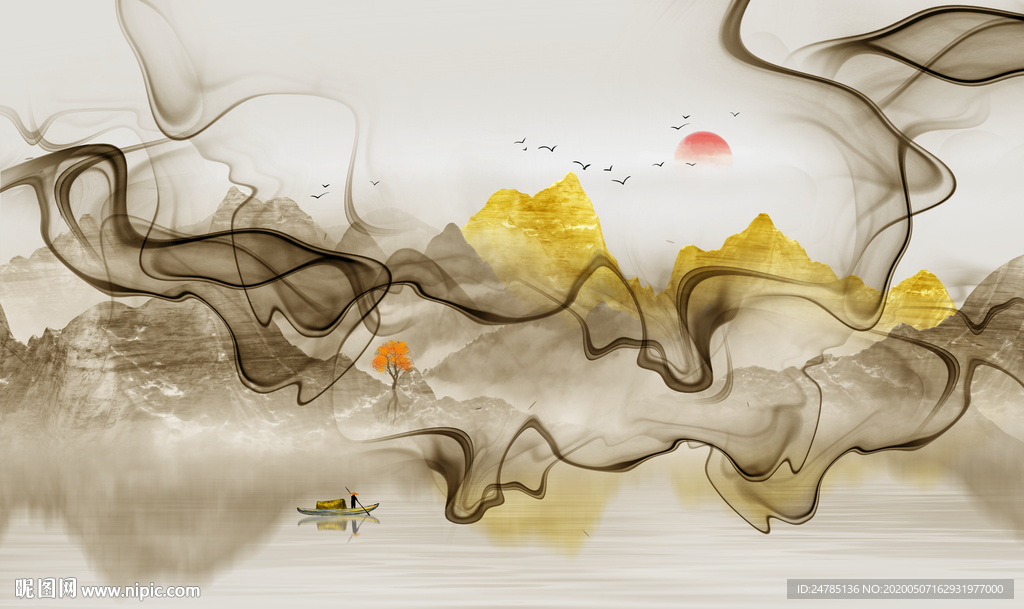 山水画