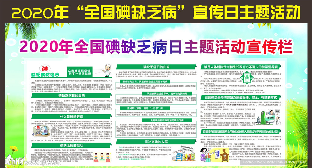 防治碘缺乏日