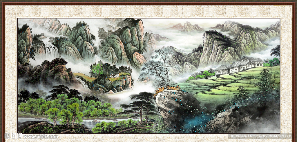 国画山水