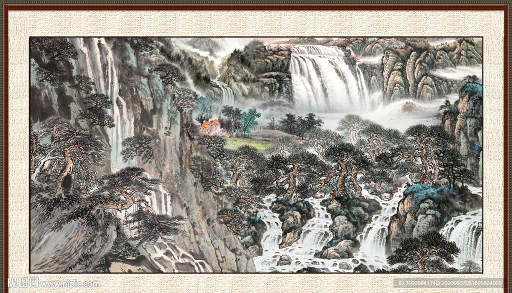 国画山水