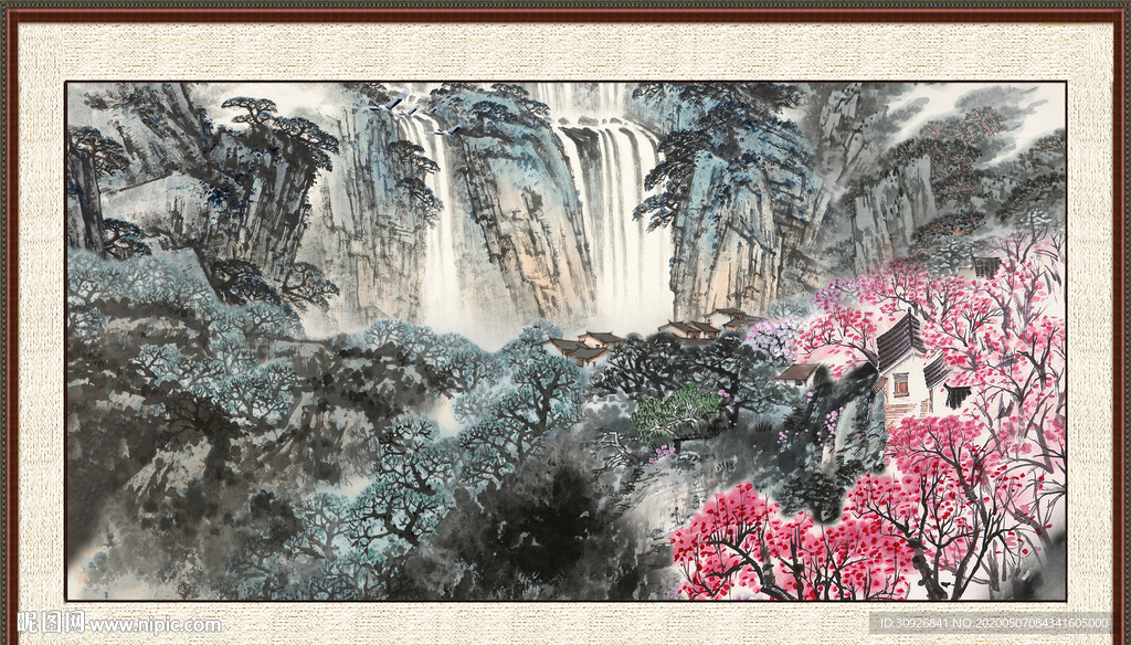 国画山水