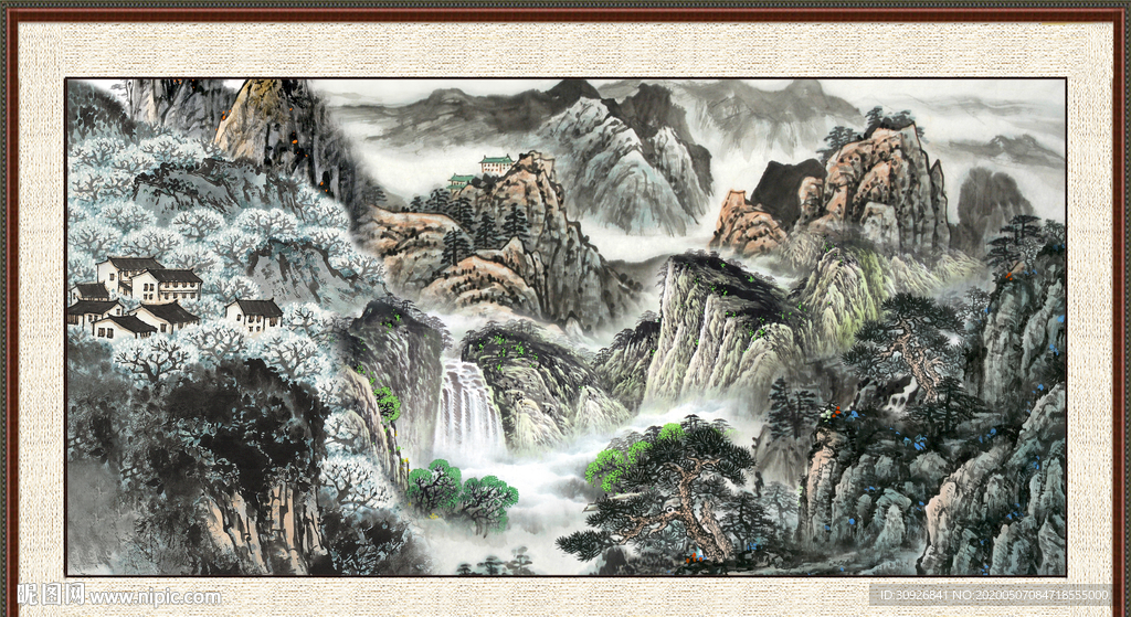 国画山水