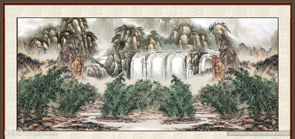 国画山水