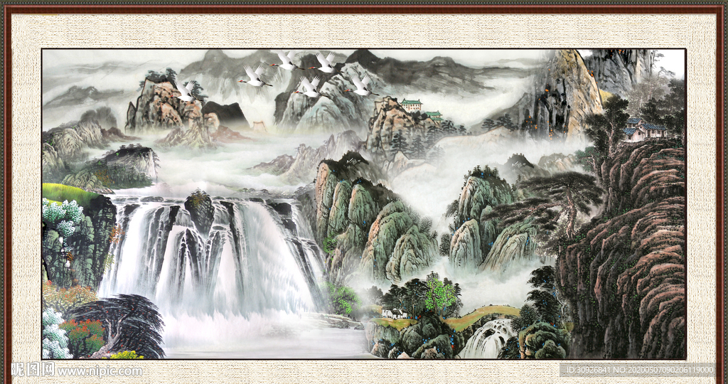 国画山水