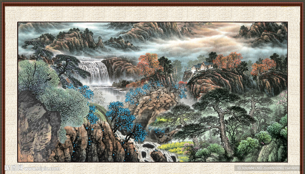 国画山水