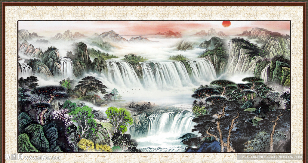 国画山水