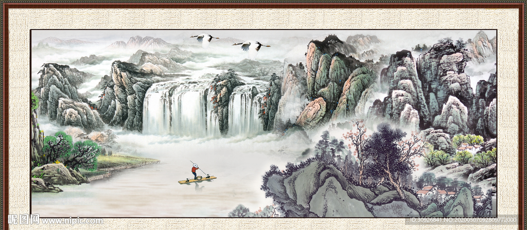 国画山水
