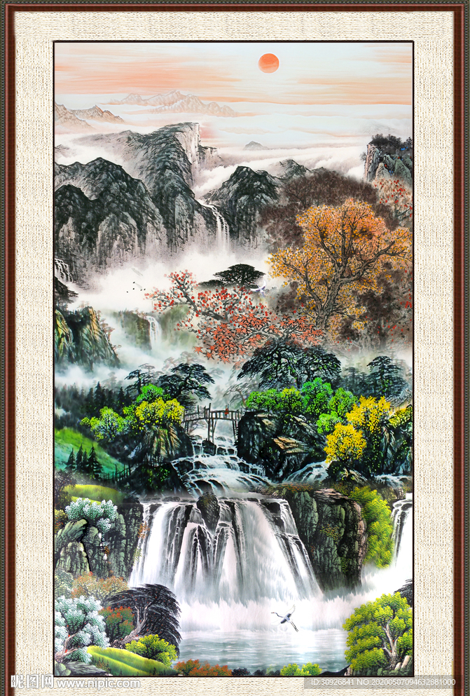 国画山水