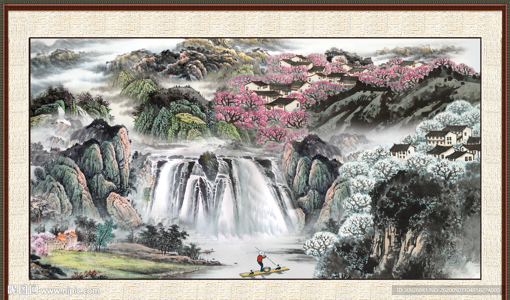 国画山水