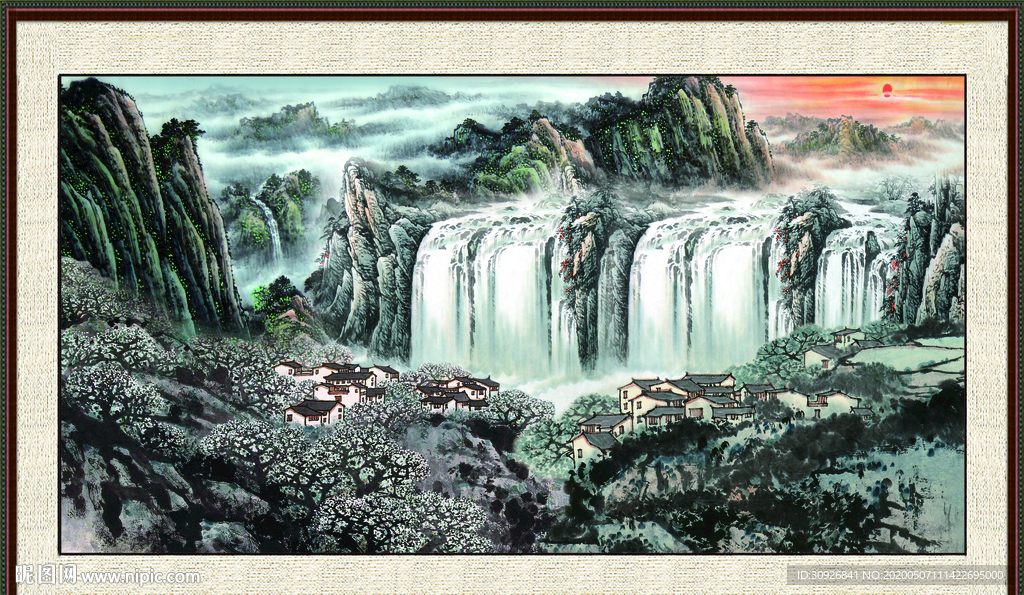 国画山水