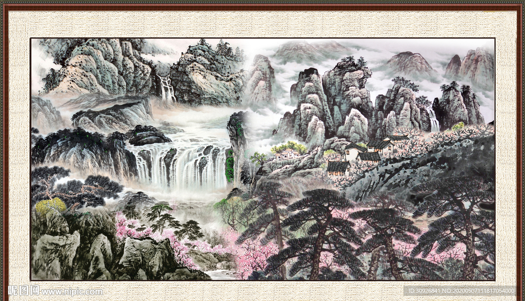 国画山水
