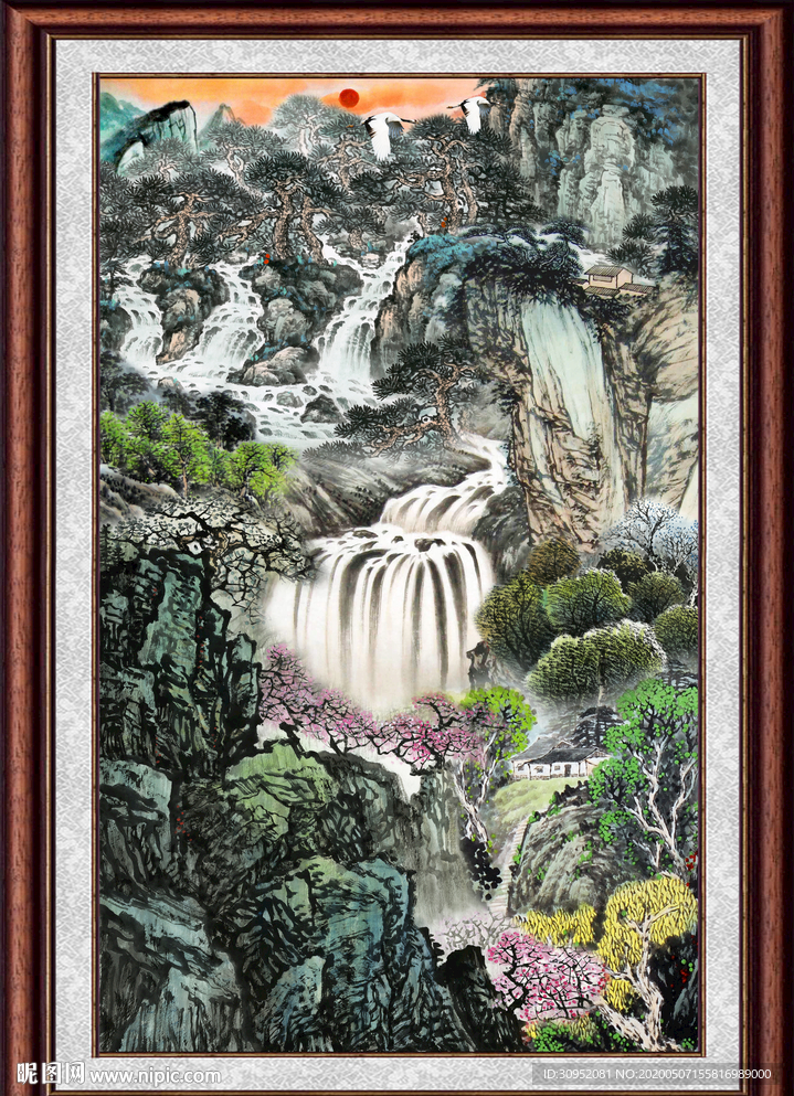 国画山水