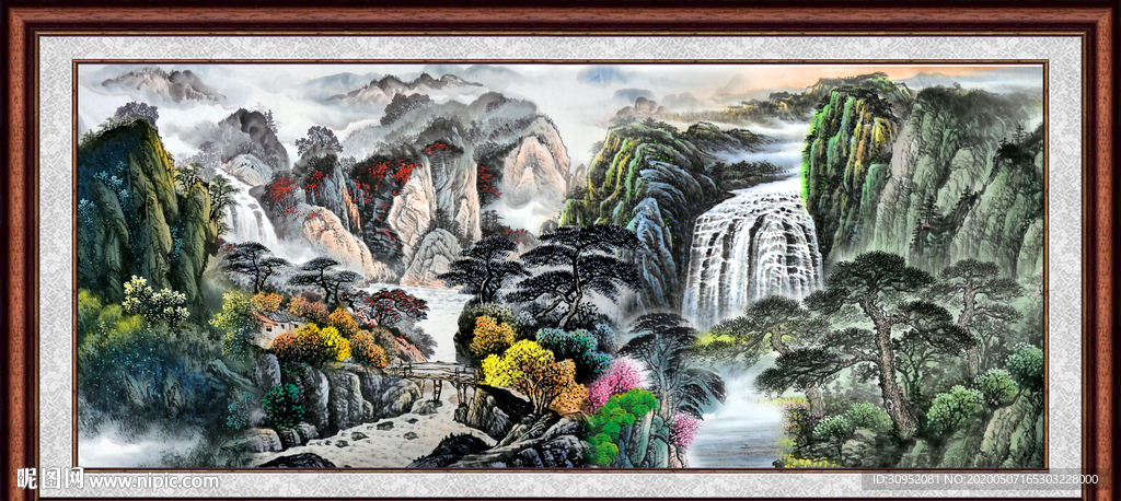 国画山水