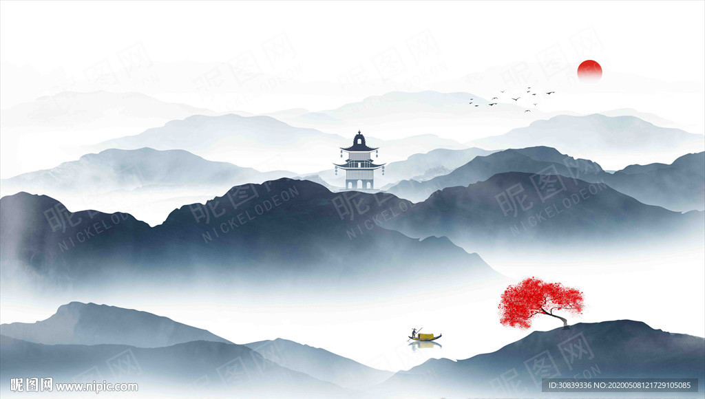 水墨山水