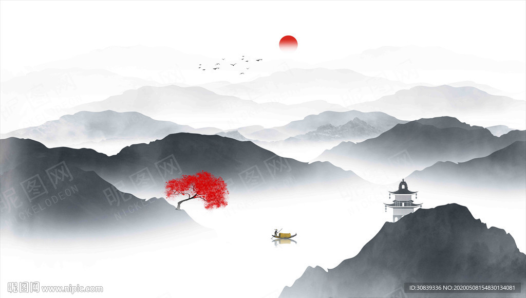 山水画