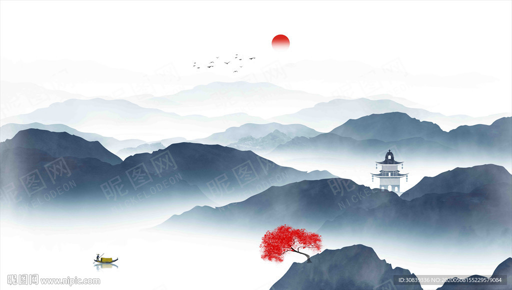 山水画