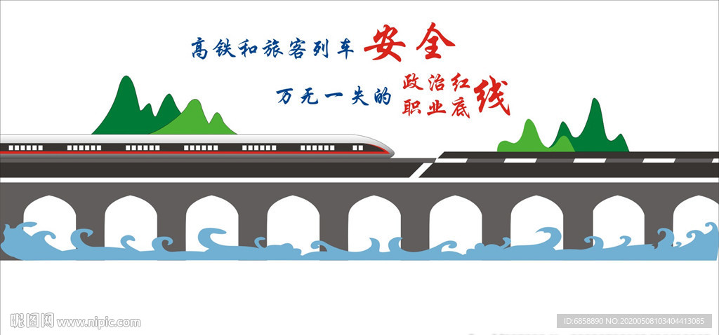 高铁文化墙