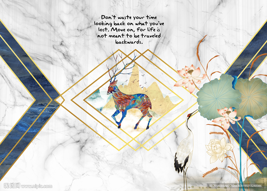 新中式电视背景墙