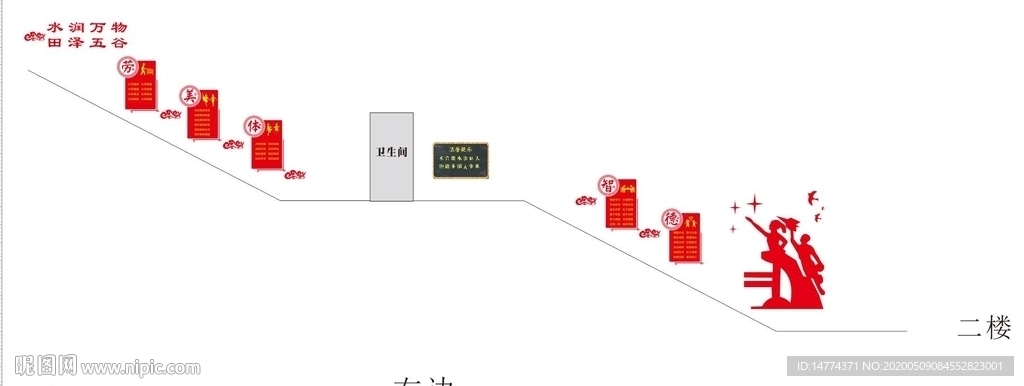 学校楼梯文化