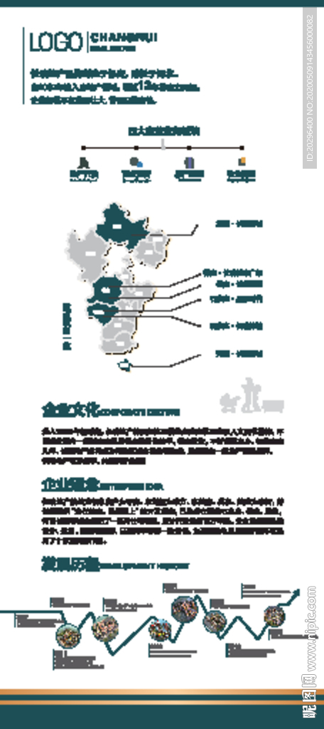 品牌形象展架