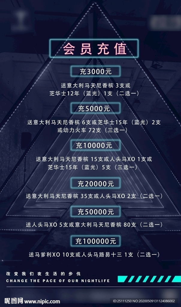 酒吧充值