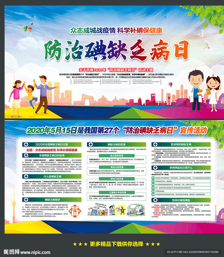 2020年防治碘缺乏病日