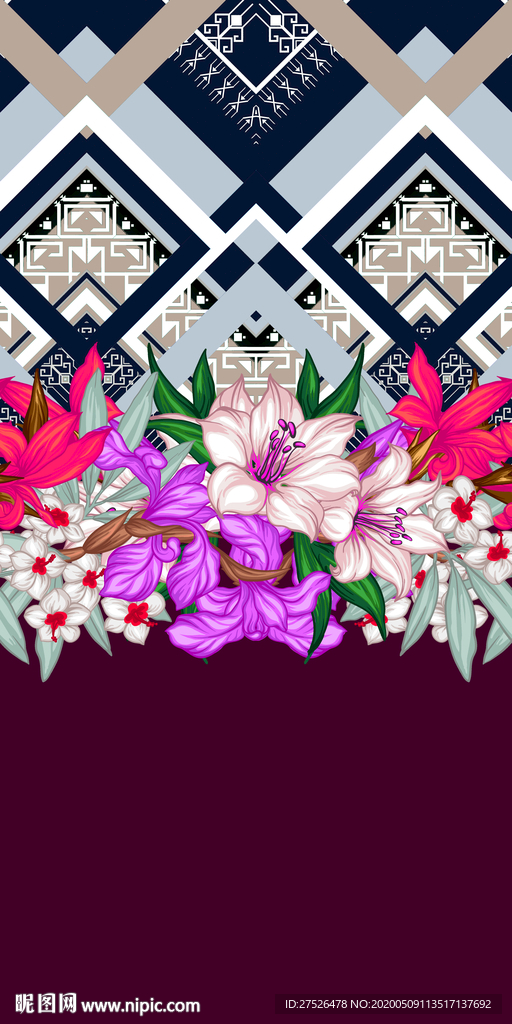 PSD TIFF 印花素材