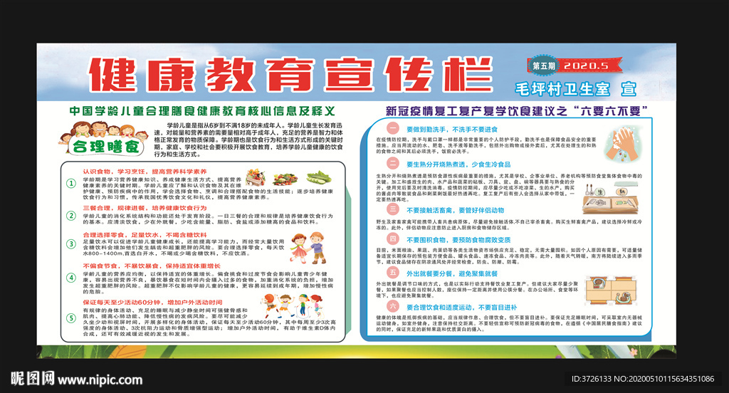 健康教育宣传栏