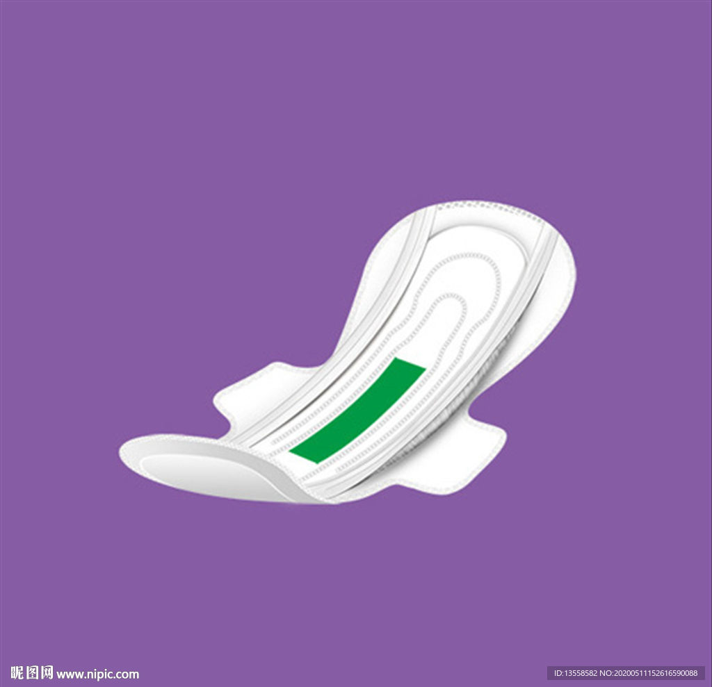 卫生巾素材效果图片