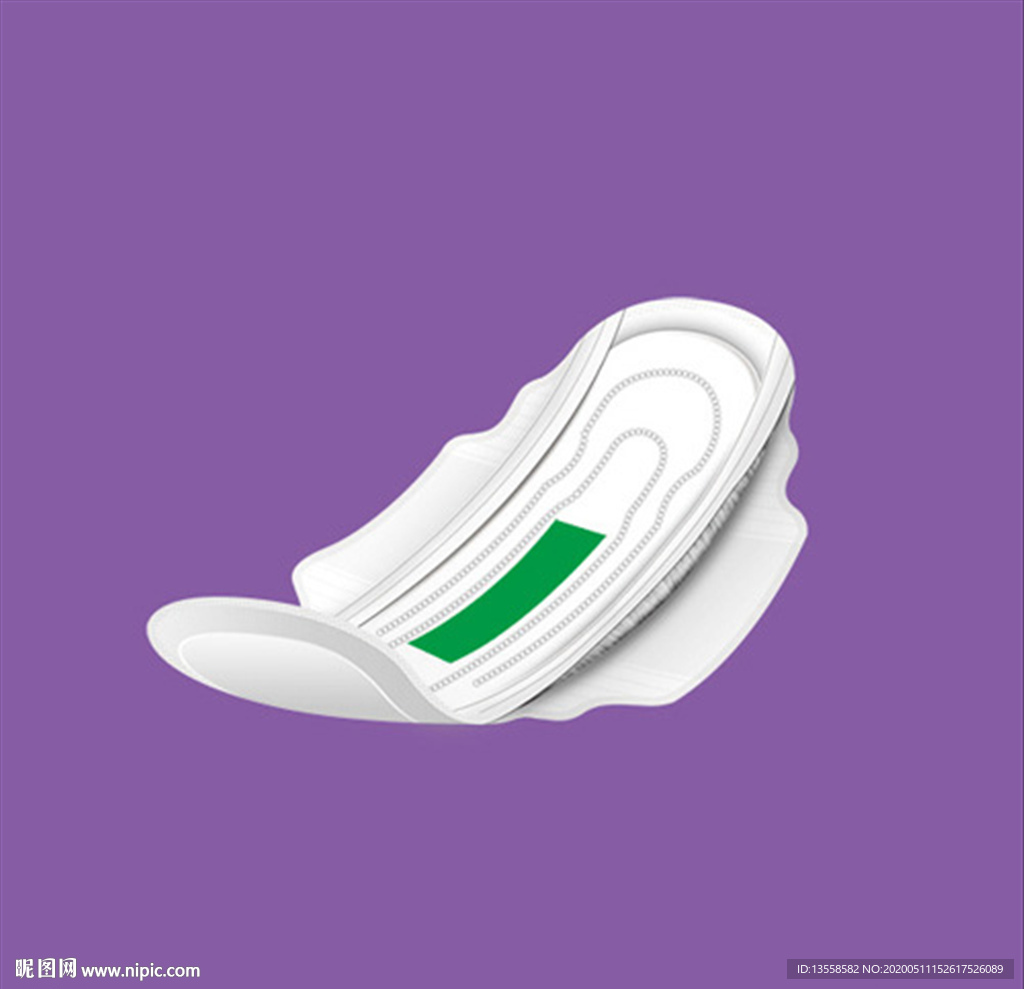 卫生巾素材效果图片