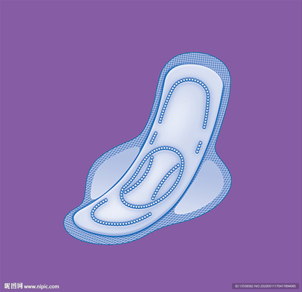 卫生巾素材效果图片