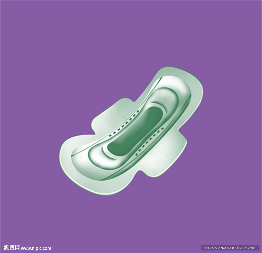 卫生巾素材效果图片