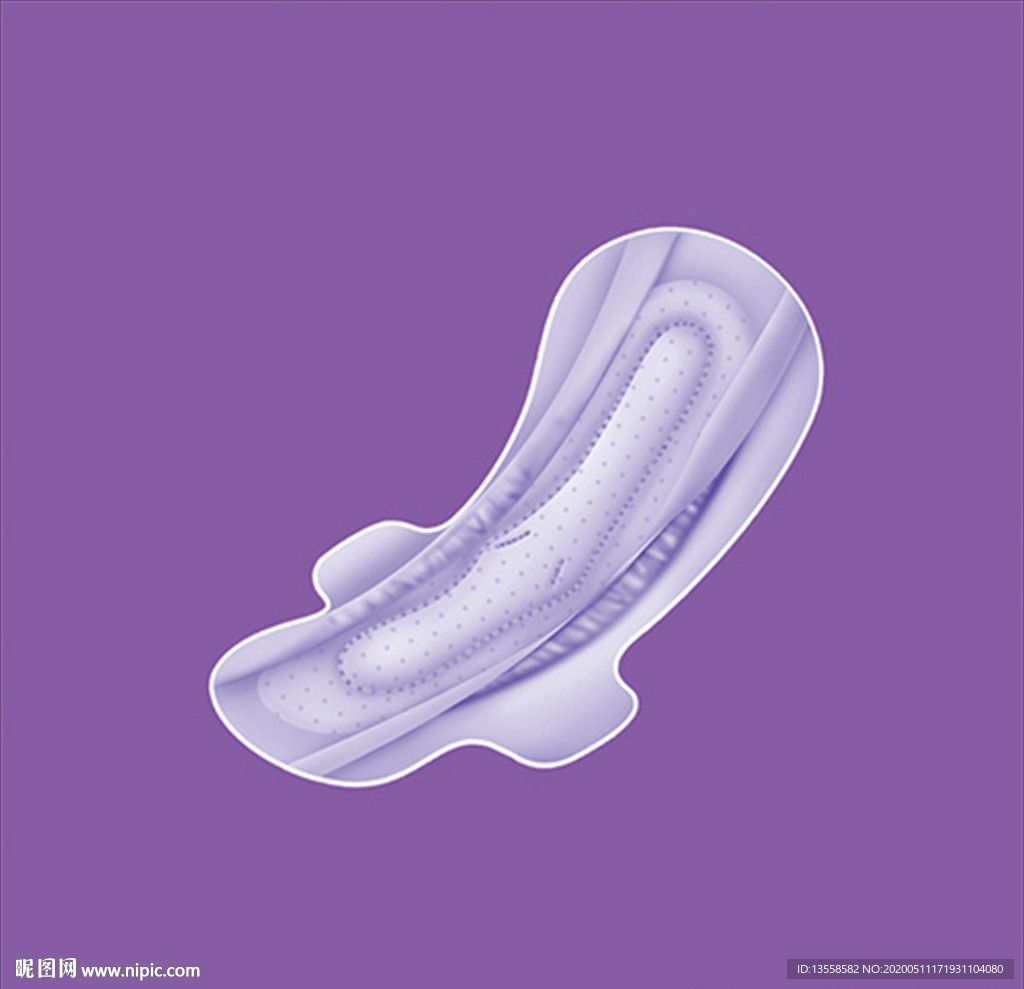 卫生巾素材效果图片