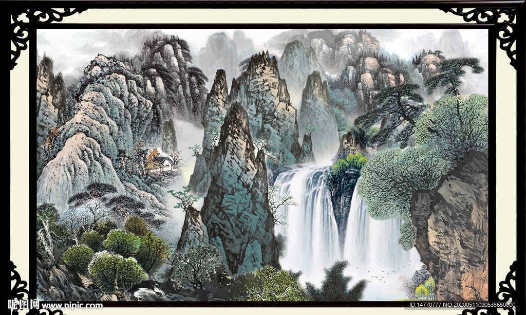 山水画