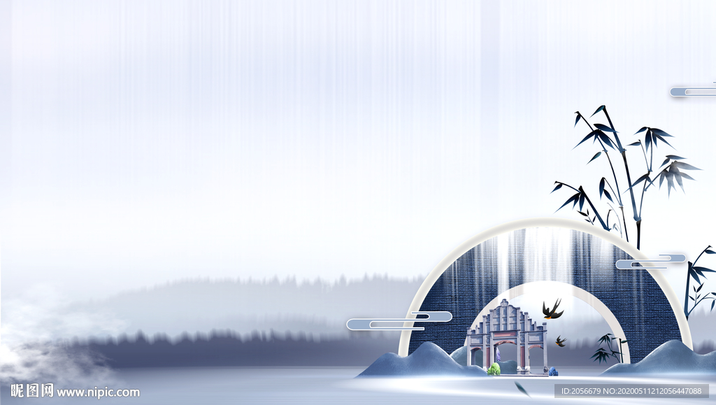 新中式地产画面