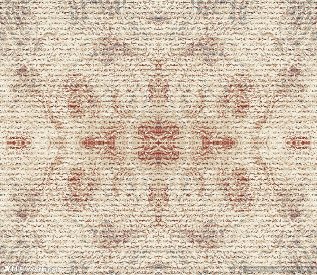 格子地毯