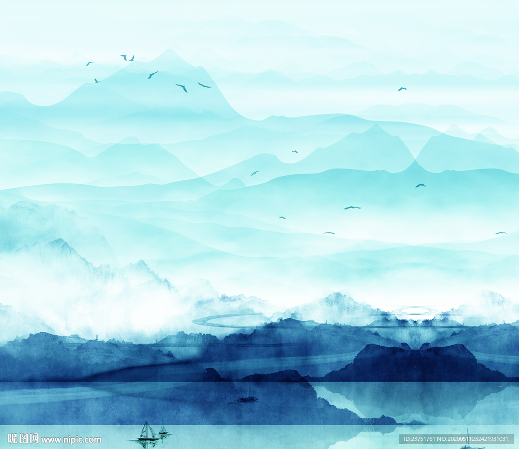 水墨山水