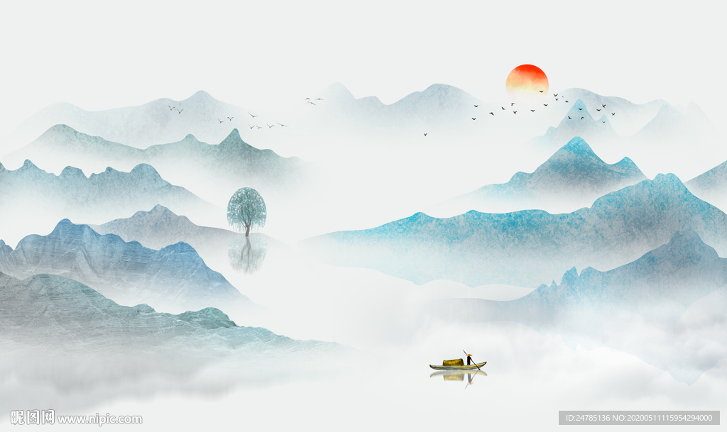 山水画