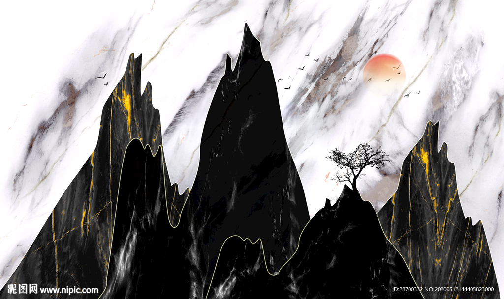 意境山水画