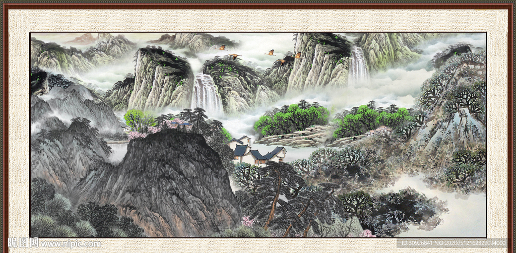 山水画