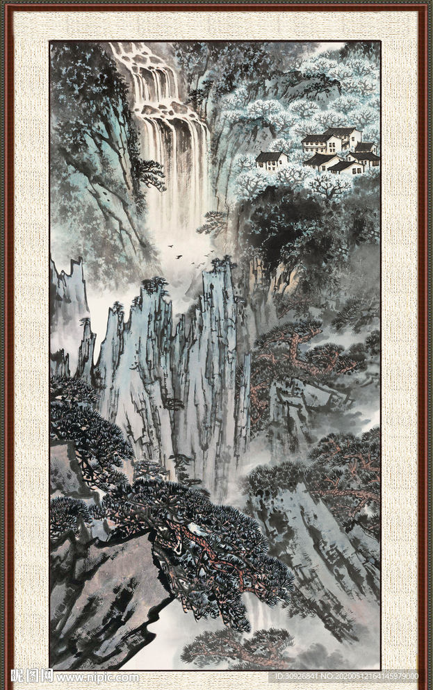 巨幅山水