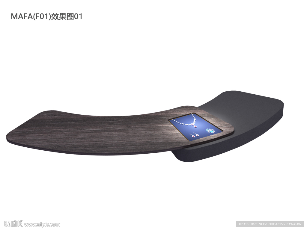 珠宝 VIP展台道具