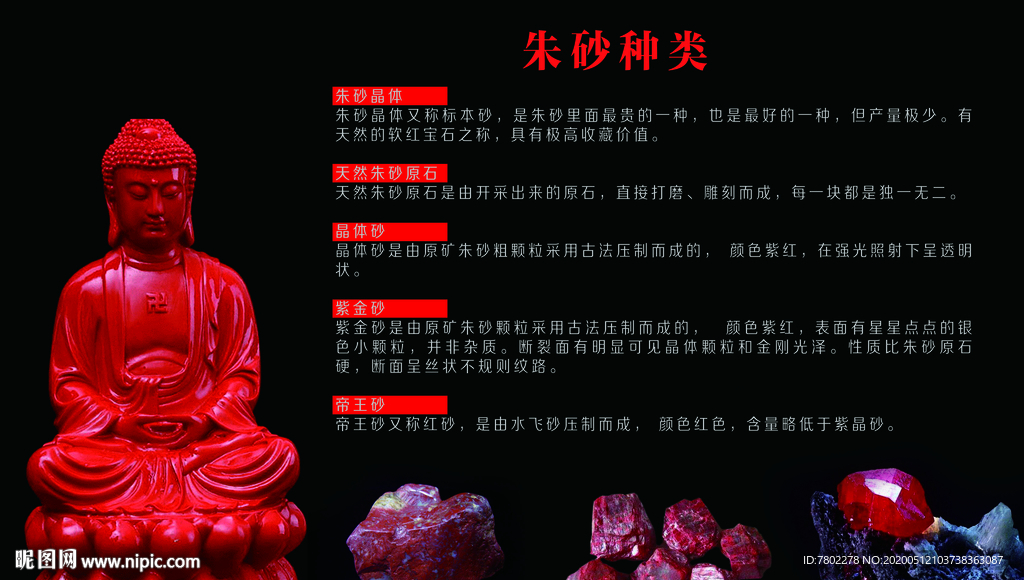 朱砂种类
