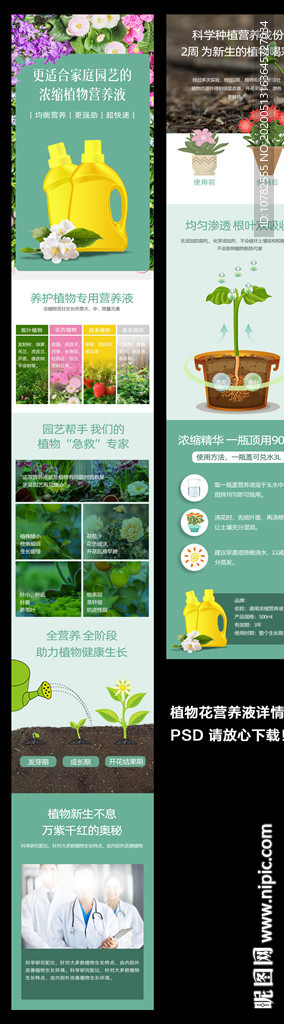 植物营养液详情页