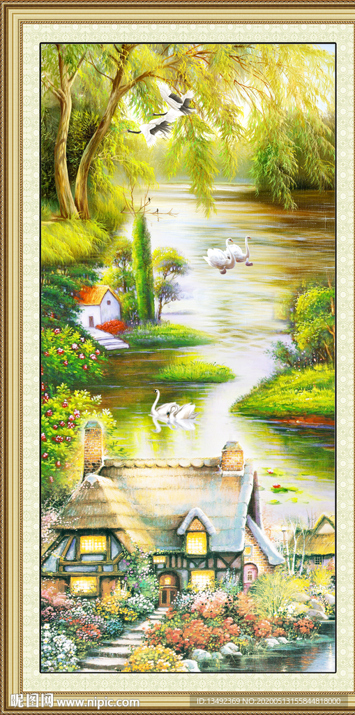 油画风景